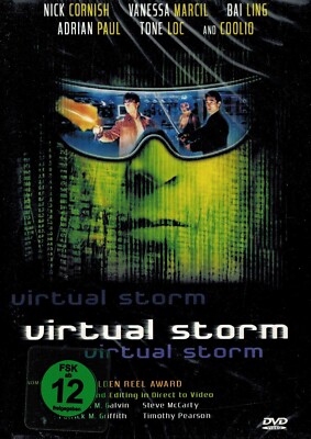 DVD NEU/OVP - Virtual Storm (2002) - Nick Cornish, Vanessa Marcil & Bai Ling