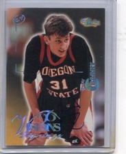 1996 Classic Visions - BRENT BARRY - Gold Autograph - OREGON STATE BEAVERS /395