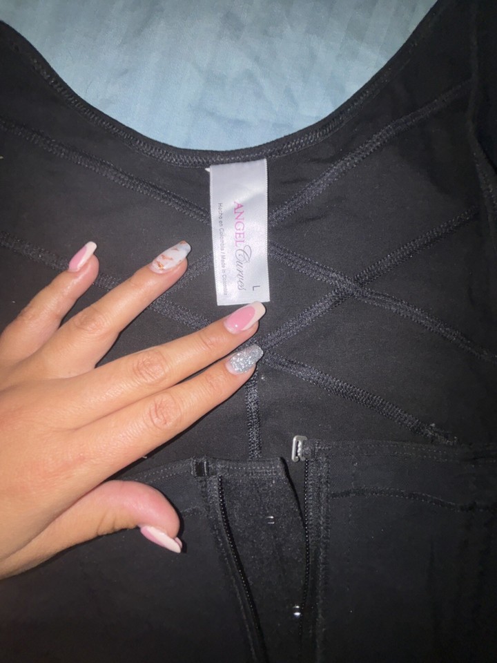 Angel Curves Shape Wear Black Waist Trainer Vest NWT Size Large eBay