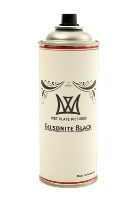 Wet Plate   Gilsonite Black (Asphaltlack - Asphaltum paint)