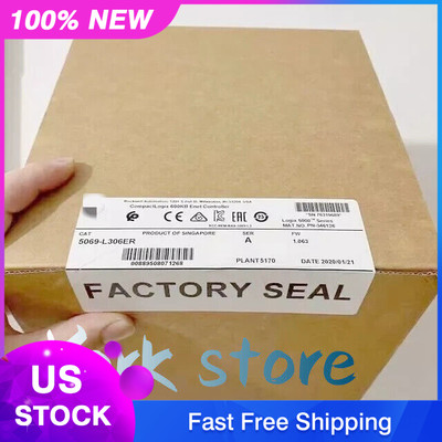 SEALED ALLEN BRADLEY 5069-L306ER COMPACTLOGIX CONTROLLER SER.A