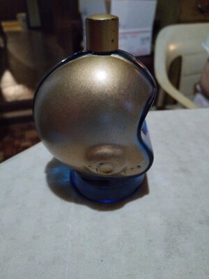 avon football helmet bottle Vintage Avon Football Helmet Spicy Cologne Bottle Empty Blue And Gold