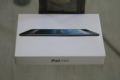 EMPTY BOX ONLY Apple iPad mini 64GB, Wi-Fi, Black