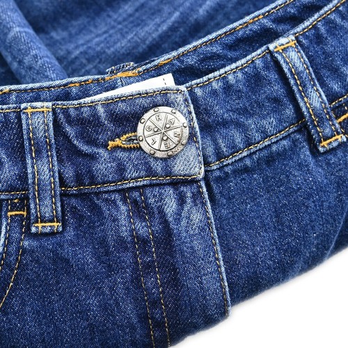 Chanel Long Denim Pants Blue P47303V35491 #36 114175 - Picture 6 of 10