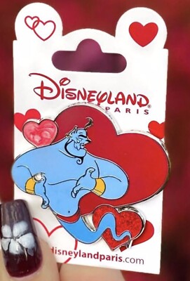Disney Pin Love Genie Disneyland Paris Aladdin | eBay