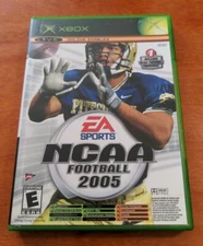 NCAA Football 2005 / Top Spin Combo Microsoft XBOX EA Sports Electronic Arts