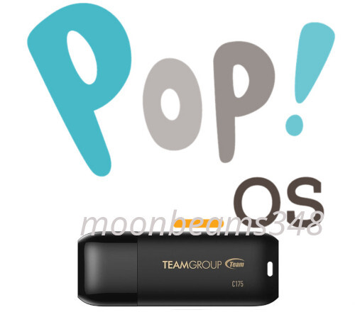 Pop!_OS System76 22.04 Intel 64 Bit 32 Gb Usb 3.2 Drive Linux Boot Live Pop os - Picture 1 of 7