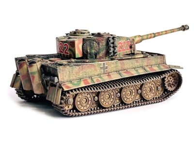 GERMANY TIGER I LATE PRODUCTION TANK WITTMANN'S 222 1/72 BY DRAGON