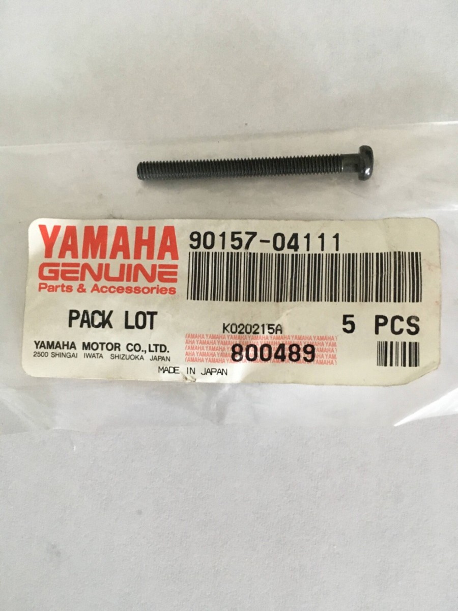 YAMAHA LENS FITTING SCREW RD-250.350,XT-225,CW-50 90167-04111 | eBay