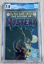 House Of Mystery #175 . CGC 7.0 . DC Comics 1968 . 1st Cain Sandman Neal Adam’s