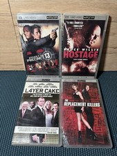 Sony PSP UMD Bundle Of 4 - Assault On Precinct 13, Layer Cake, Hostage  More
