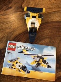 Lego Creator 6912 plane- helicopter, super soarer (complete) (used) (no box)