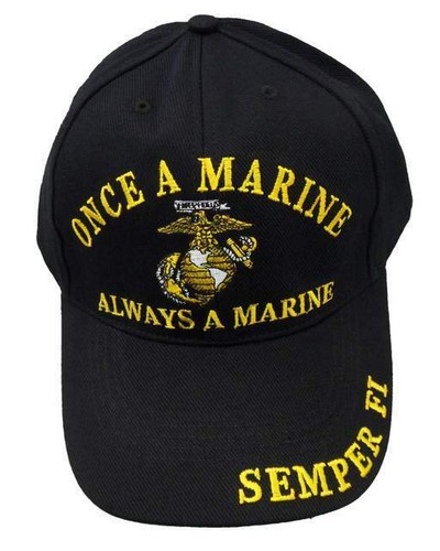 Marine Always a Marine w logo Cap 