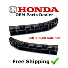 2008-2012 Honda Accord *Coupe* LH + RH PAIR Front Bumper Side Bracket NEW OEM