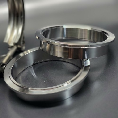 3.5" V-Band Flange & Male/Female Kit for Turbo Exhaust  304 Stainless Steel - Bild 2 von 3