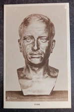 vtg postcard Sculpture Turk Malvina Hoffman Field Museum Chicago art