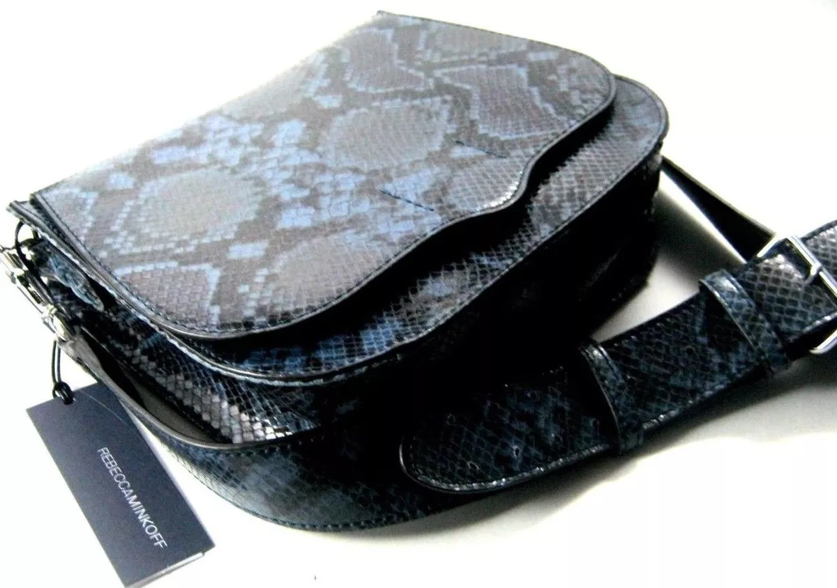 Snake print cross body bag hot sale