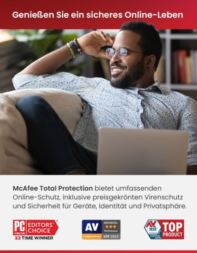 McAfee Total Protection 2025 | Direkt von McAfee | Lieferung am selben Tag - Bild 5 von 6