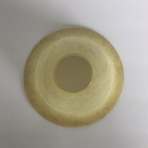 Ventilatore da soffitto 7" x 4 1/2" vetro sabbia oro globo torchiera paralume bagno 1 5/8 misura - Foto 5 di 8