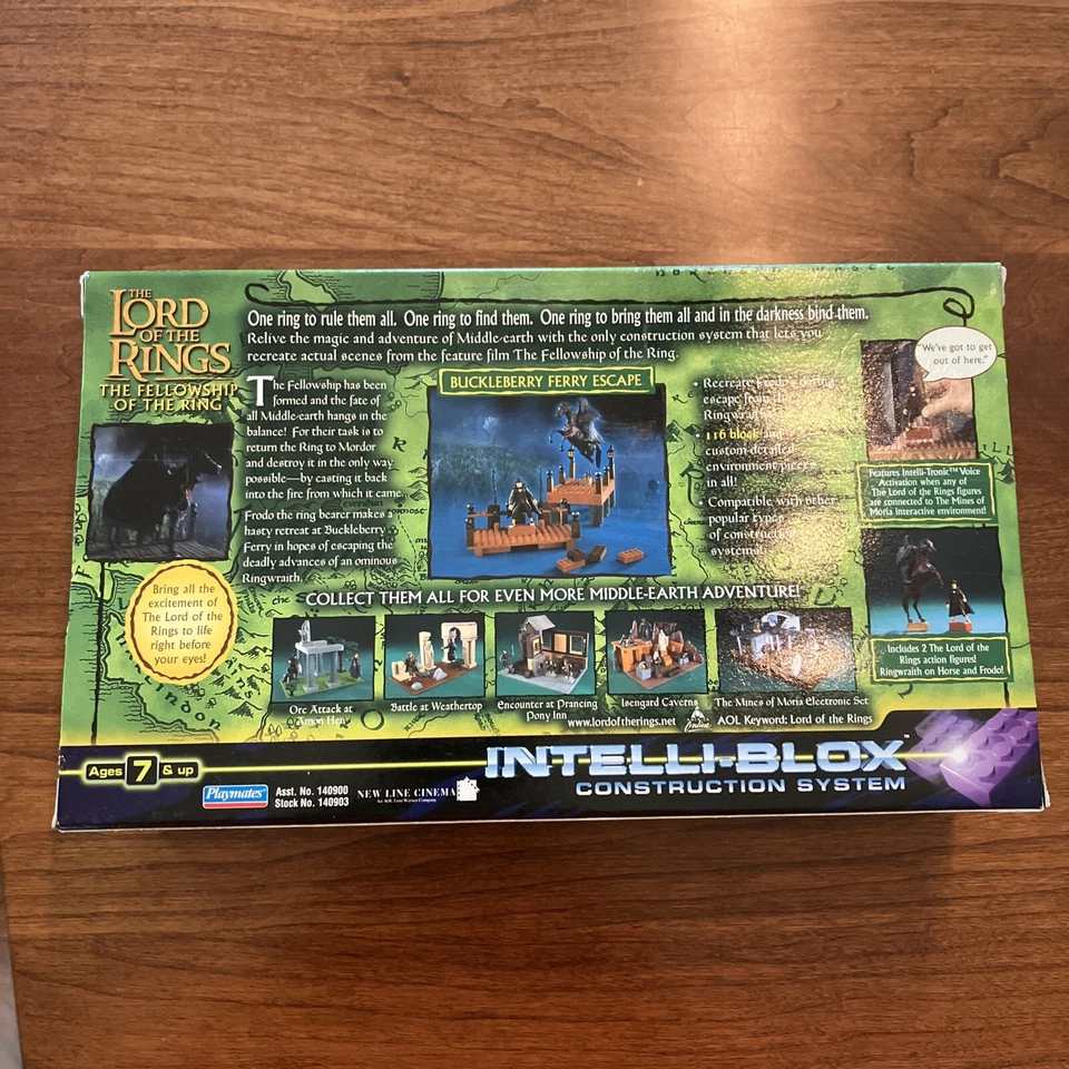El Señor de los Anillos Intelli-Blox Sistema de Construcción Buckleberry Ferry Escape - NUEVO Foto 2 de 2