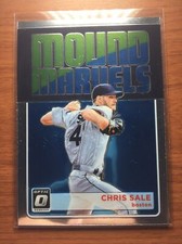 2018 Donruss Optic Mound Marvels Insert NM5 Chris Sale Boston Red Sox