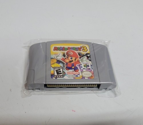 Mario Party 3 Original Game For Nintendo 64 System Console N64 AUTHENTIC TESTED! - Picture 1 of 2