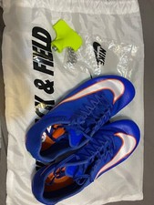 nike track and field spikes 5.5 - blue/green
