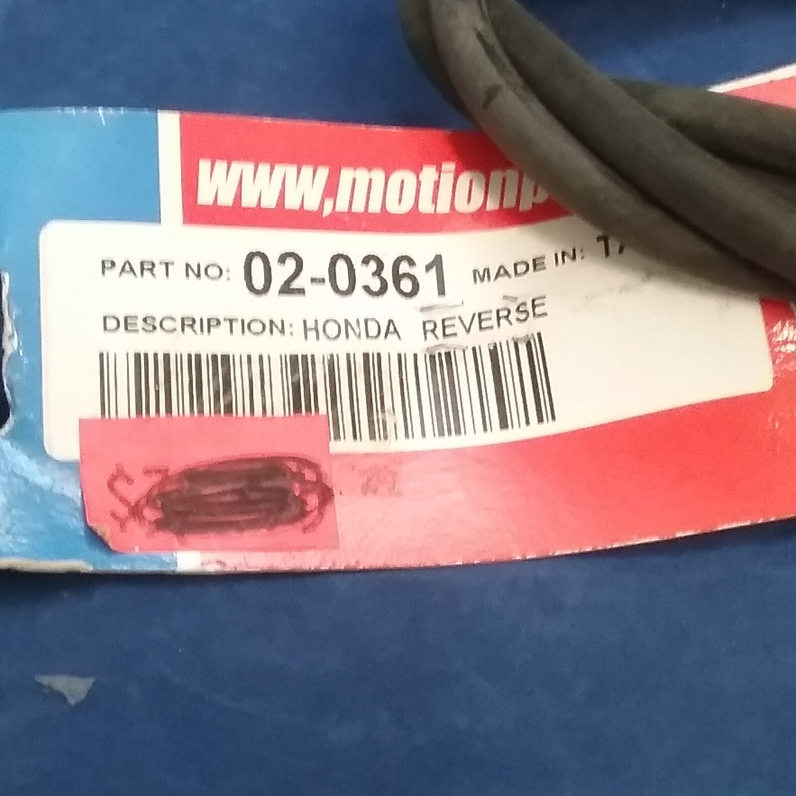Motion Pro - 02-0361 - Gear Change Cable for sale online | eBay