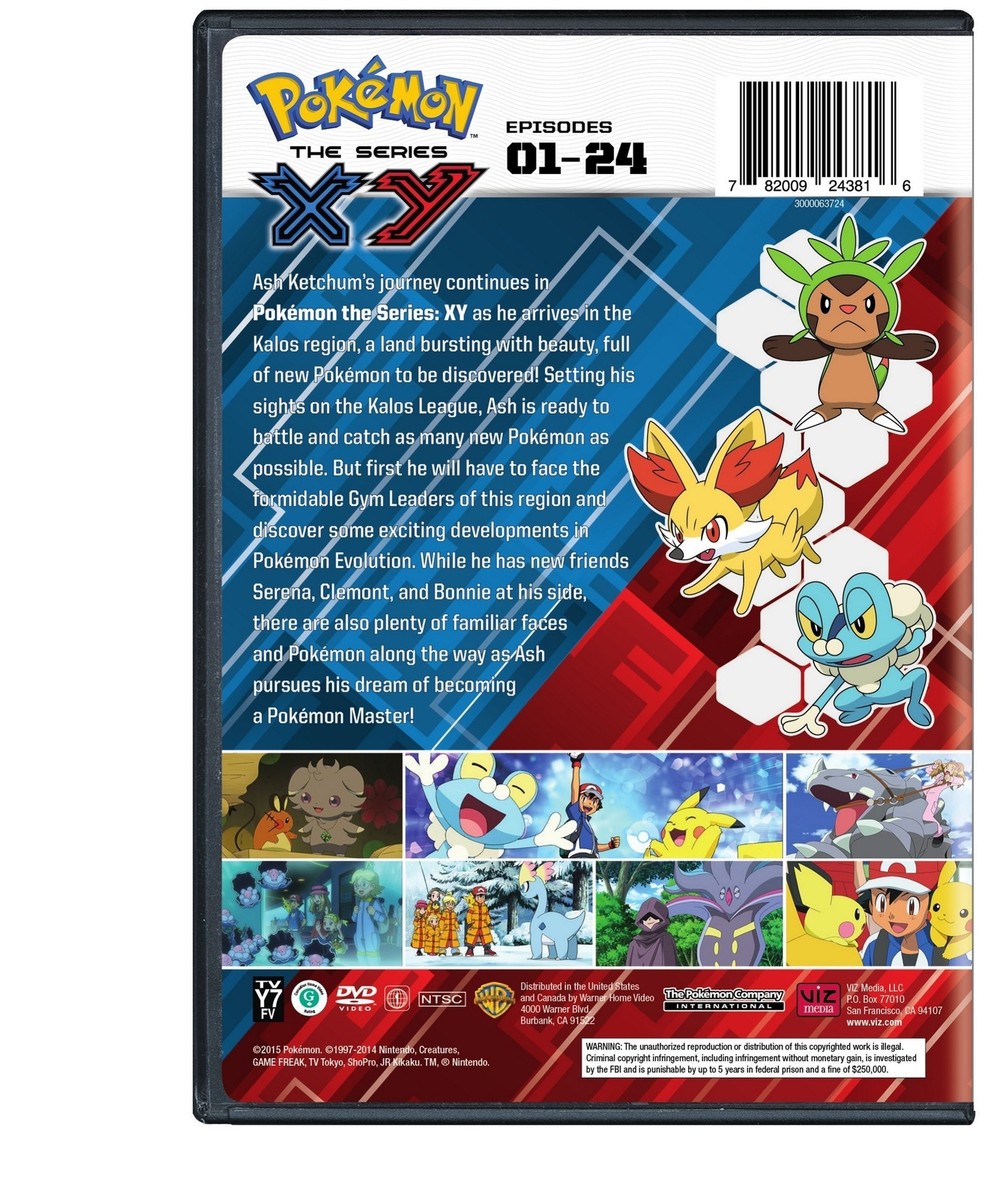 Pokemon the Series: XY Set 1 (DVD) 782009243816| eBay