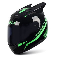 4 Season Motorcycle Full Face Helmet Casco Moto Capacete Casque With Horn 4 Season Motorcycle Full Face Helmet Casco Moto Capacete Casque With Horn