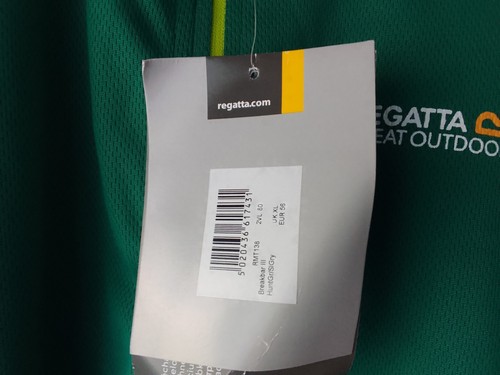BRAND NEW REGATTA BREAKBAR 3 UNISEX SHORT SLEEVE TOP - Picture 5 of 10