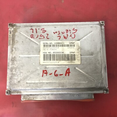 2001-2004 GMC Sierra 2500 8.1L ECM Engine Control Module 12200411 ...