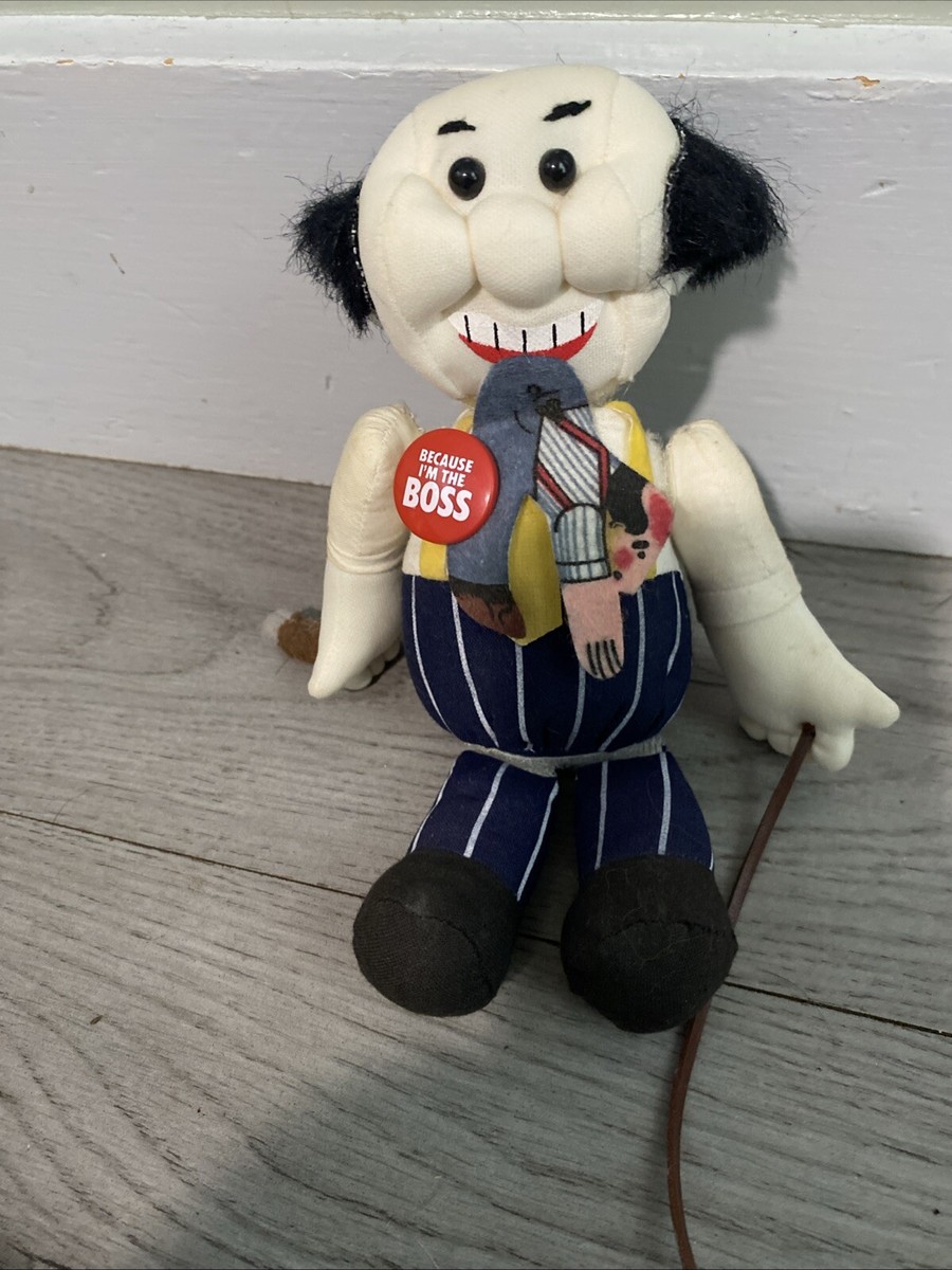 Velcro Referee Stress Doll Vtg REVENGE ON THE REFEREE TEAR APART