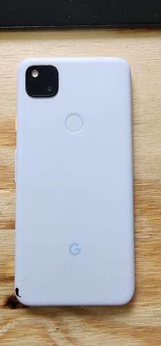 Google Pixel 4a - 128 GB - blue (Unlocked) rear camara not working good - Afbeelding 3 van 4