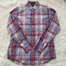 Banana Republic Mens Size M 15 / 15.5 Long Sleeve Button Down Dress Shirt EUC