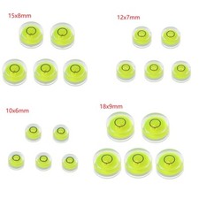 5pcs Round Bubble Level /For Spirit Level Bullseye-Level Measurement Instrument