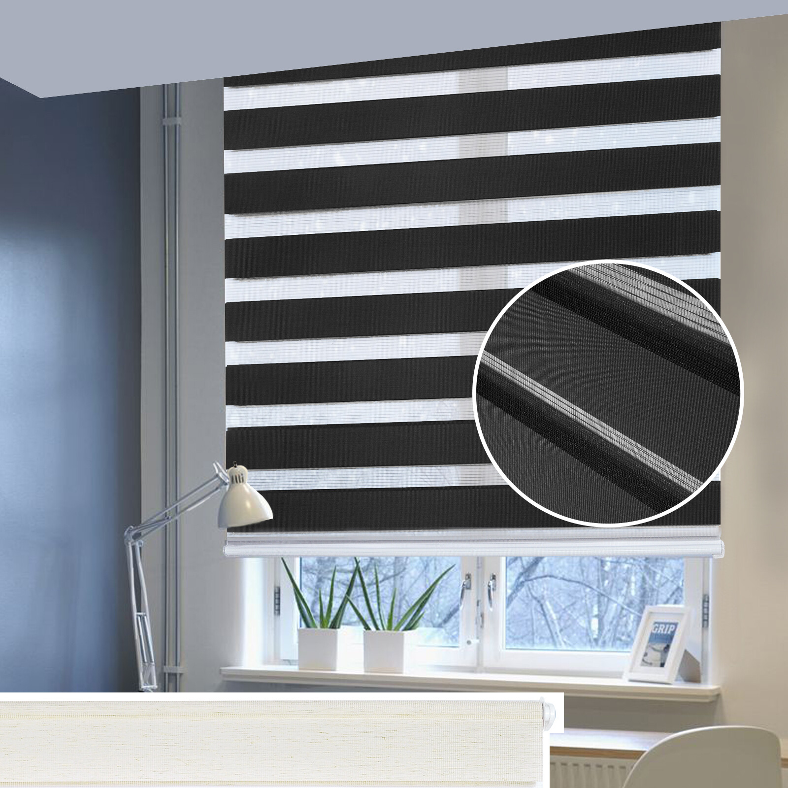 Erstaunlich Fensterrollo Ohne Bohren Bild