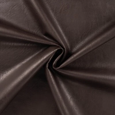 Kunstleder / Lederimitat, Vintage Look Antik, Quality Textiles Dunkelbraun 135cm