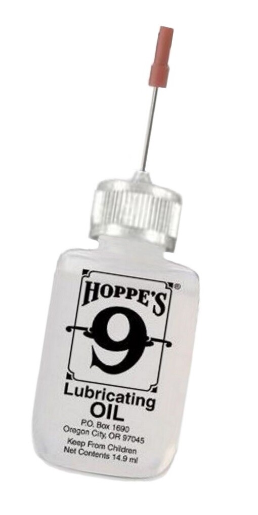 Hoppe's No. 9 Lubricating Oil Precision Needle Oiler Gun Rifle Reel 3060 Hoppes