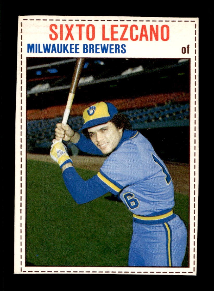 1979 Hostess #136 Sixto Lezcano Brewers EX-MT *9q