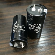 2pcs 470uF 400V EPCOS B43305 400V470uF Snap-in PSU Capacitor 25x50mm