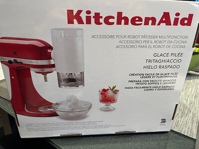 KitchenAid 5KSMSIA Shave Ice Vorsatz 4 Eisformen Zubehör für Küchenmaschine