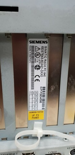 SIEMENS SIMATIC RACK PC 840 6ES7643-6DA21-0XX0 - 第 1/7 張圖片