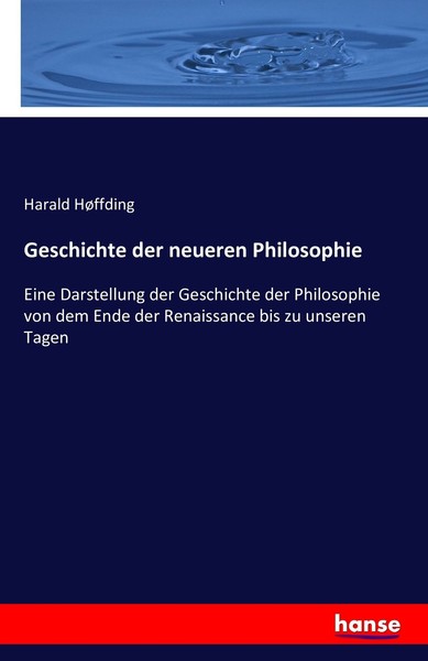 Geschichte Der Neueren Philosophie | Buch | 9783742873583-image
