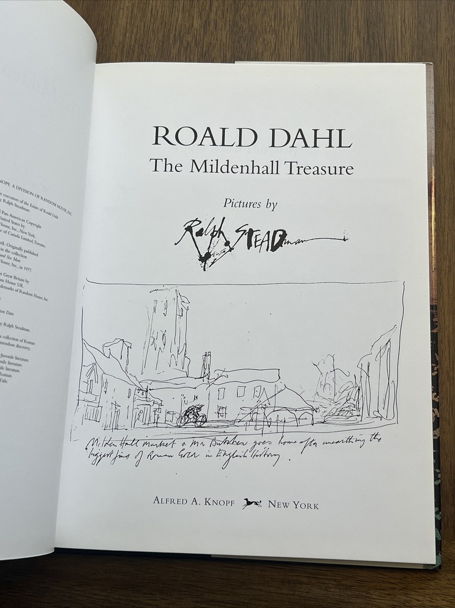Roald Dahl - Ralph Steadman THE MILDENHALL TREASURE 1st
