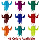 8 Petal Slit Skirts Belly Dance Chiffon Gypsy Tribal Tinkerbell Panel | 45 color