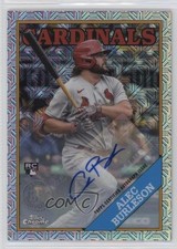 2023 Series 2 1988 Topps Chrome Silver Pack Mojo 109/299 Alec Burleson Auto 05ol