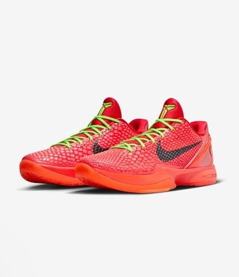Nike Kobe 6 Protro Reverse Grinch Sneakers FV4921-600 Size 10M