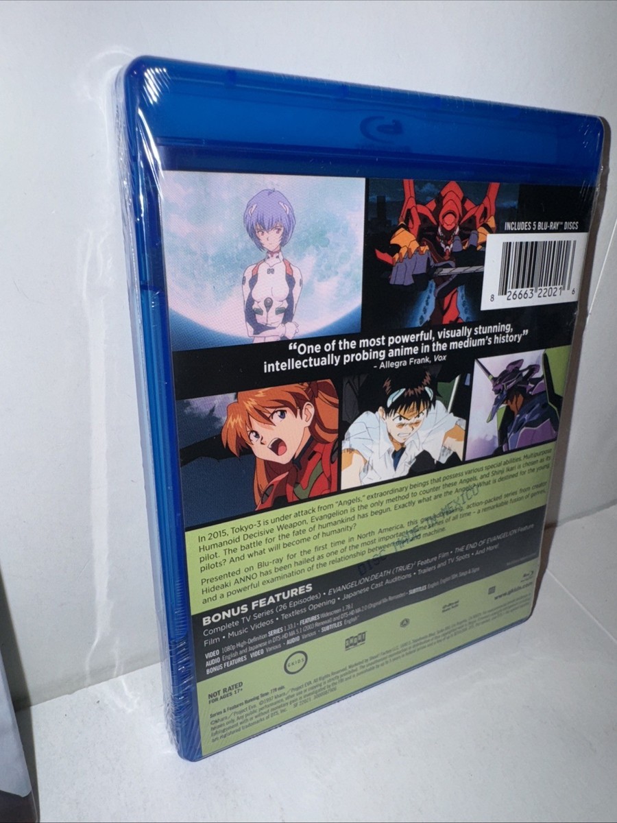 Neon Genesis Evangelion: The Complete Series (Blu-ray, 5-Disc Set