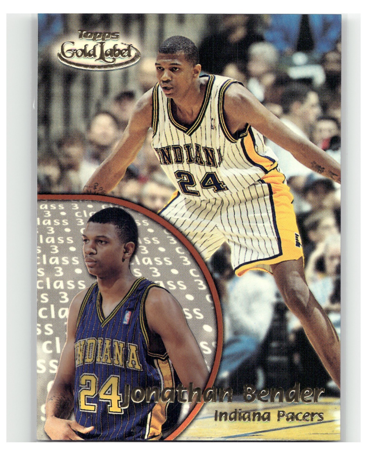 2000-01 Topps Gold Label JONATHAN BENDER #22 Jonathan Bender